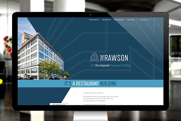 The Rawson Web design