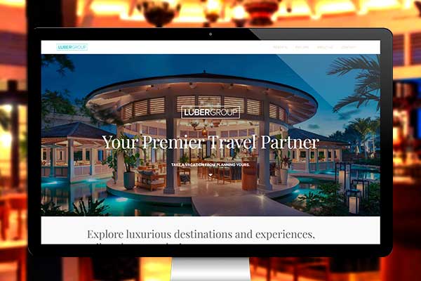 Luber Group Web design